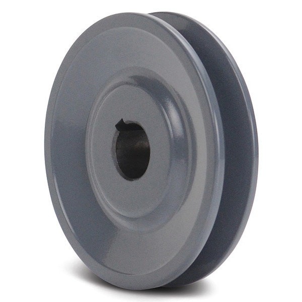 7/8 In Fixed Bore 1 Groove V-Belt Pulley 3.05 In Od, Ak3078