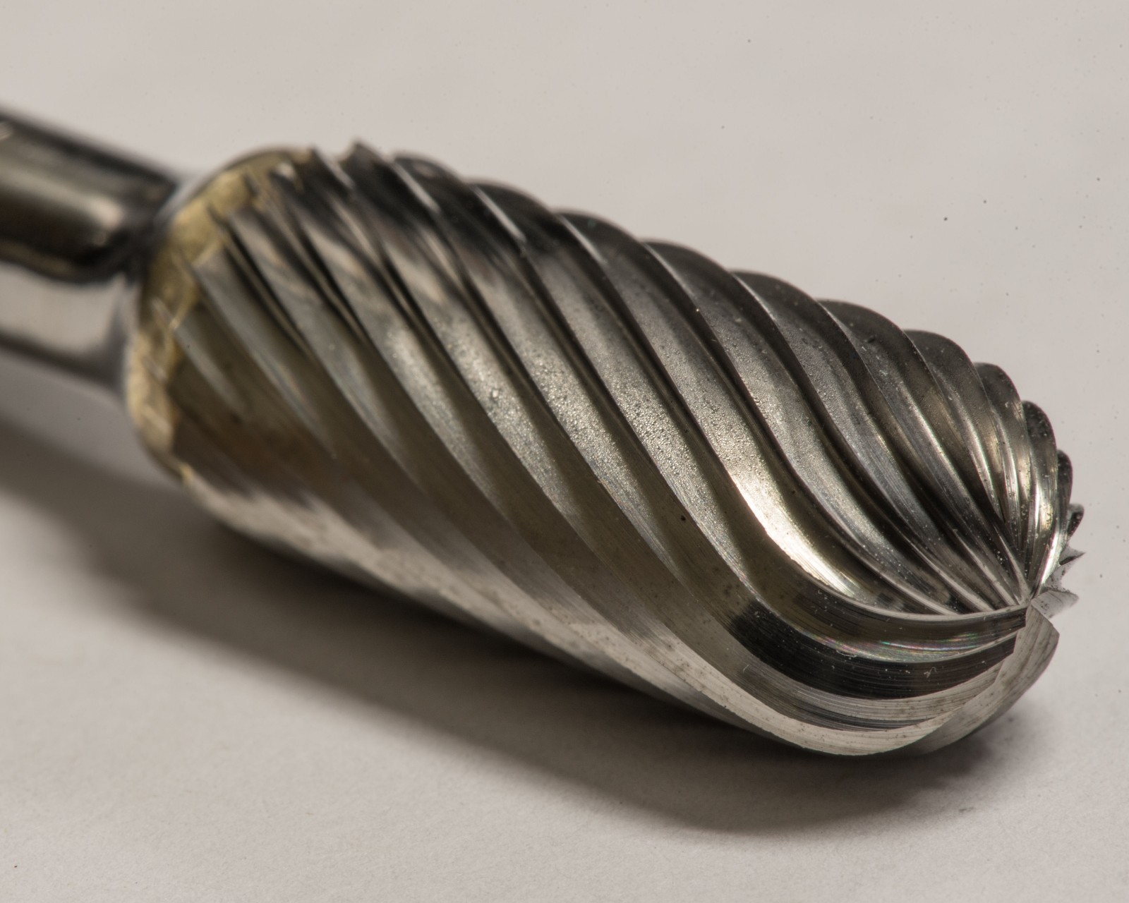 SC5S Cylindrical Radius 1/2″ Carbide Burr Bur Tool Die Grinder Bit 1/4″ Shank