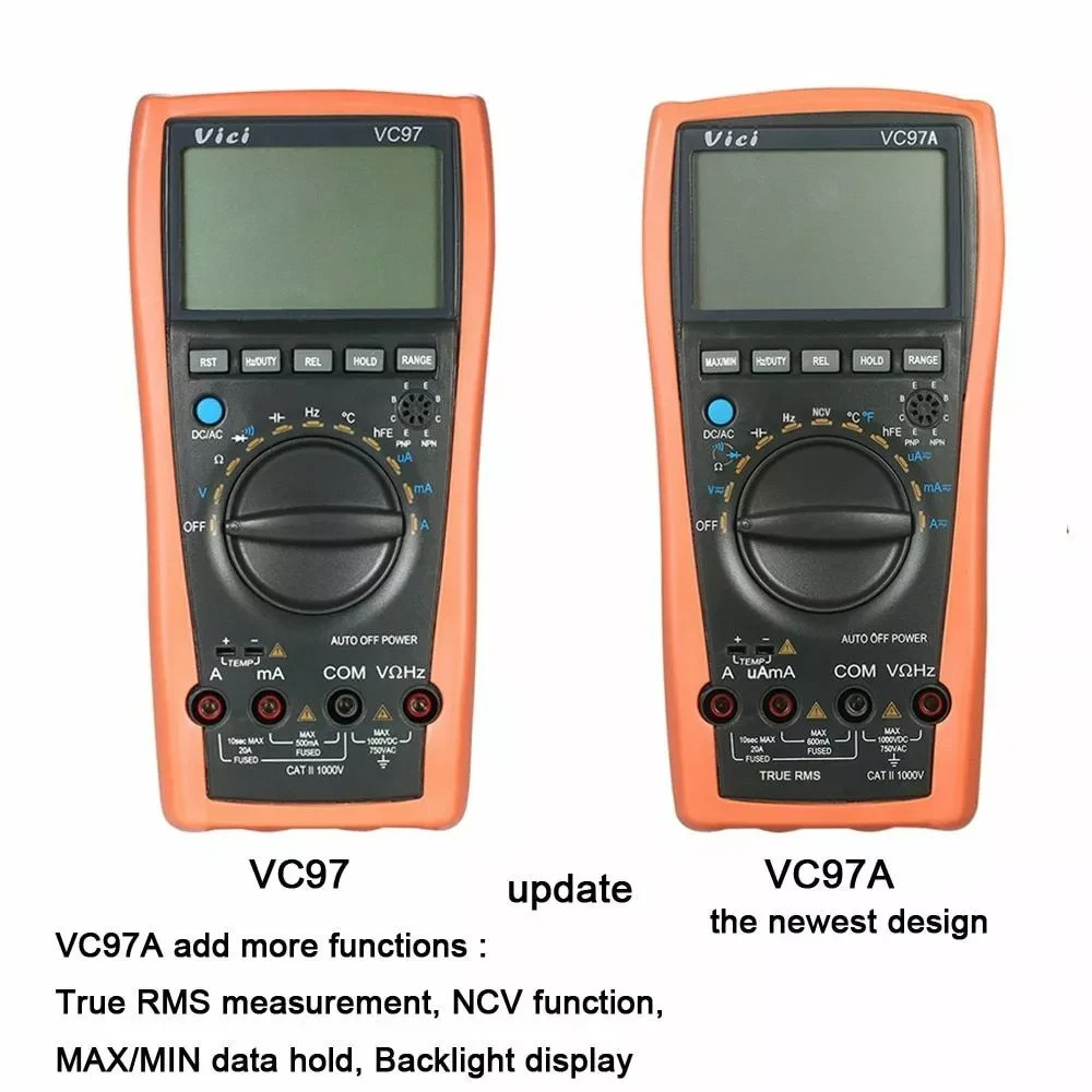 FlUKE 106 F106 Palm-sized Multimeter AC/DC/Diode/R/C auto/manual