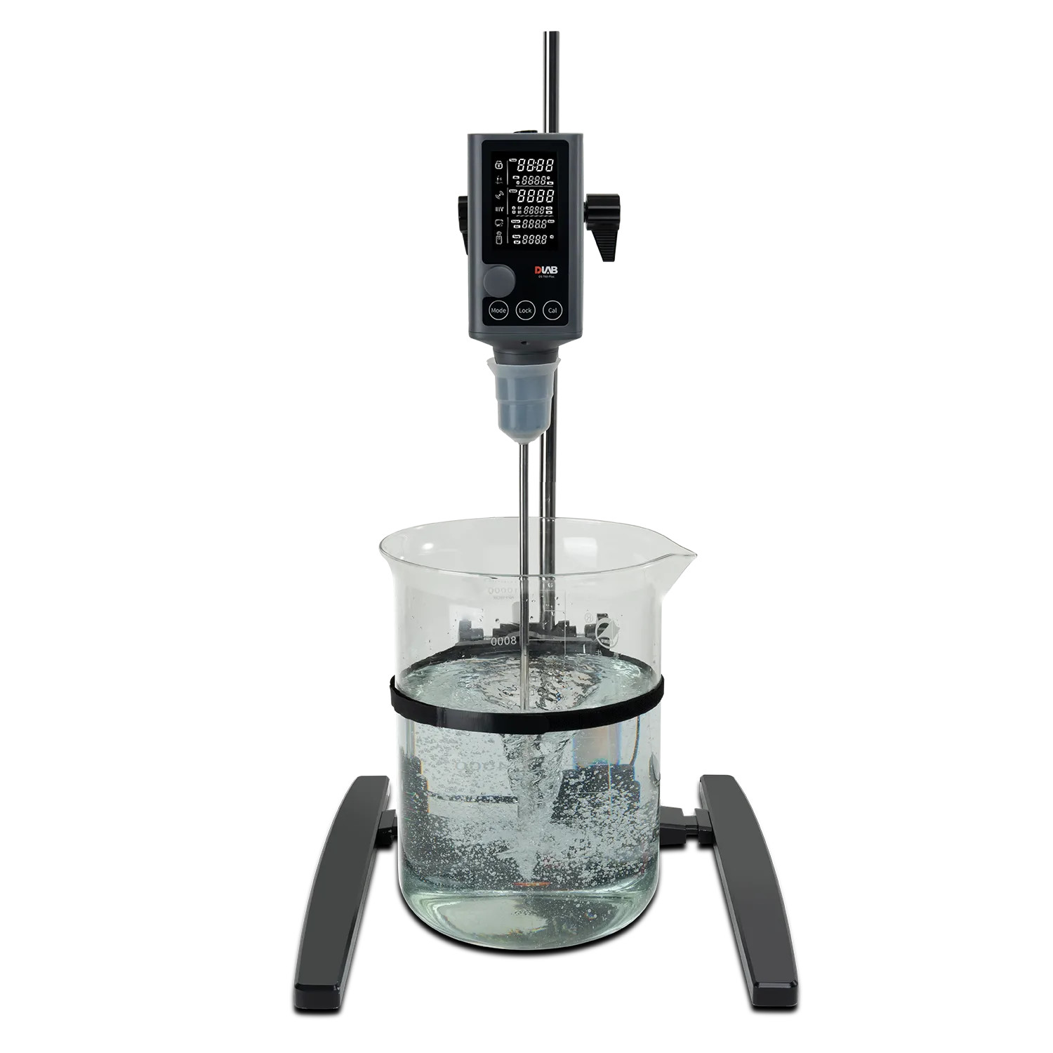 LCD Digital Overhead Stirrer Lab Mixer 50L 2200RPM Constant Speed PT1000 Temp