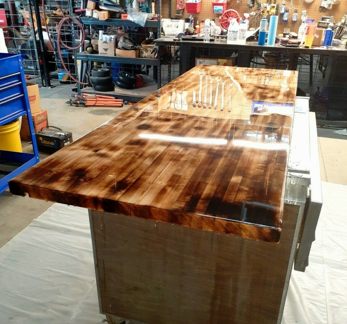 EPOXY RESIN CRYSTAL CLEAR WOOD WORKING 4 COATING COMMERCIAL BAR TOP & COUNTERTOP