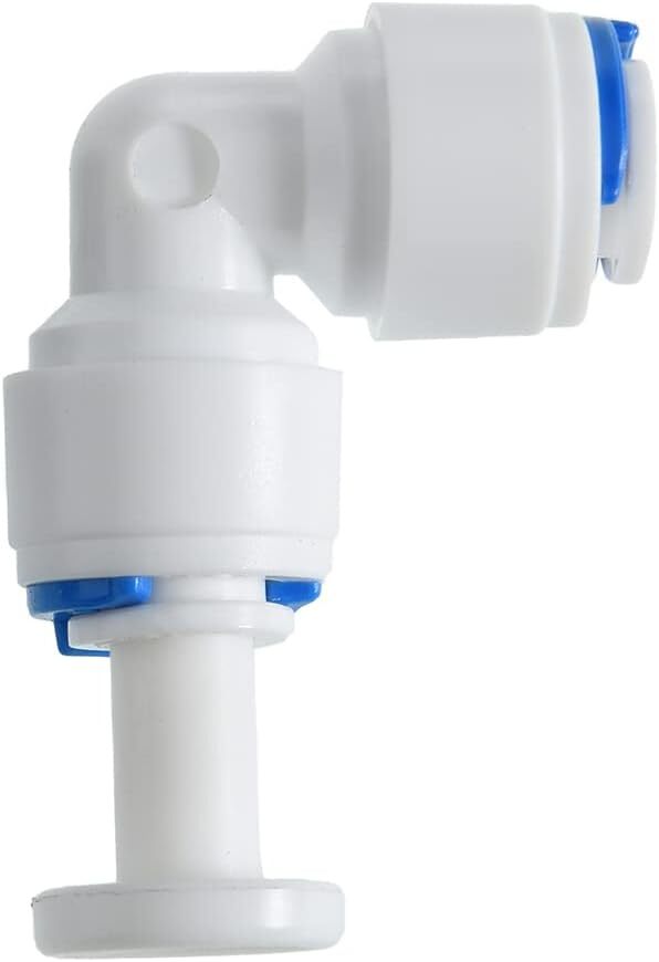 1/4 OD Quick Connect Push in to Connect Water Tube Fitting (Ball Valve + T + L