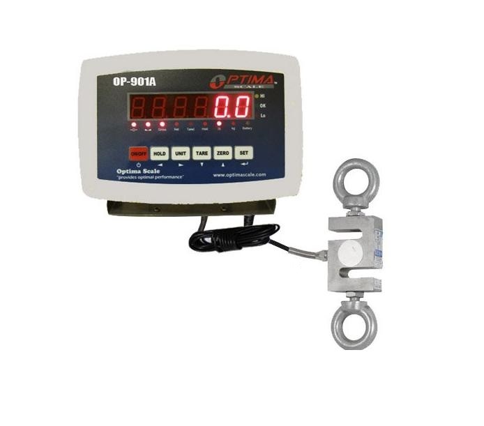 20000 x 0.2 LB CALIBRATED S-TYPE LOAD CELL INDICATOR HANGING CRANE SCALE TENSION