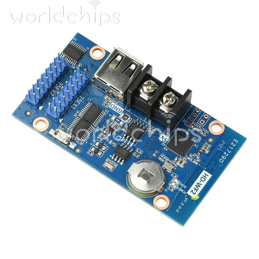 HD-WF2 WiFi Control Card HUB75 for Advertising Screen Full Color LED Display