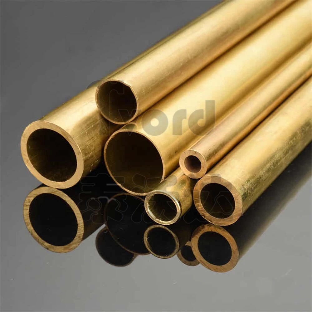 Brass Tube Round 2mm 3mm 4mm 5mm 6mm 7mm 8mm 10mm 12mm 14mm 15mm O.D. x 200mm