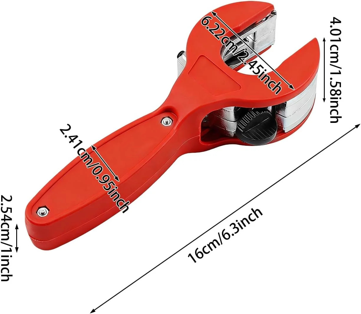 Ratcheting Tubing Cutter Tool Copper PVC Pipe Ratchet Tube 8-29mm Tube Cutter