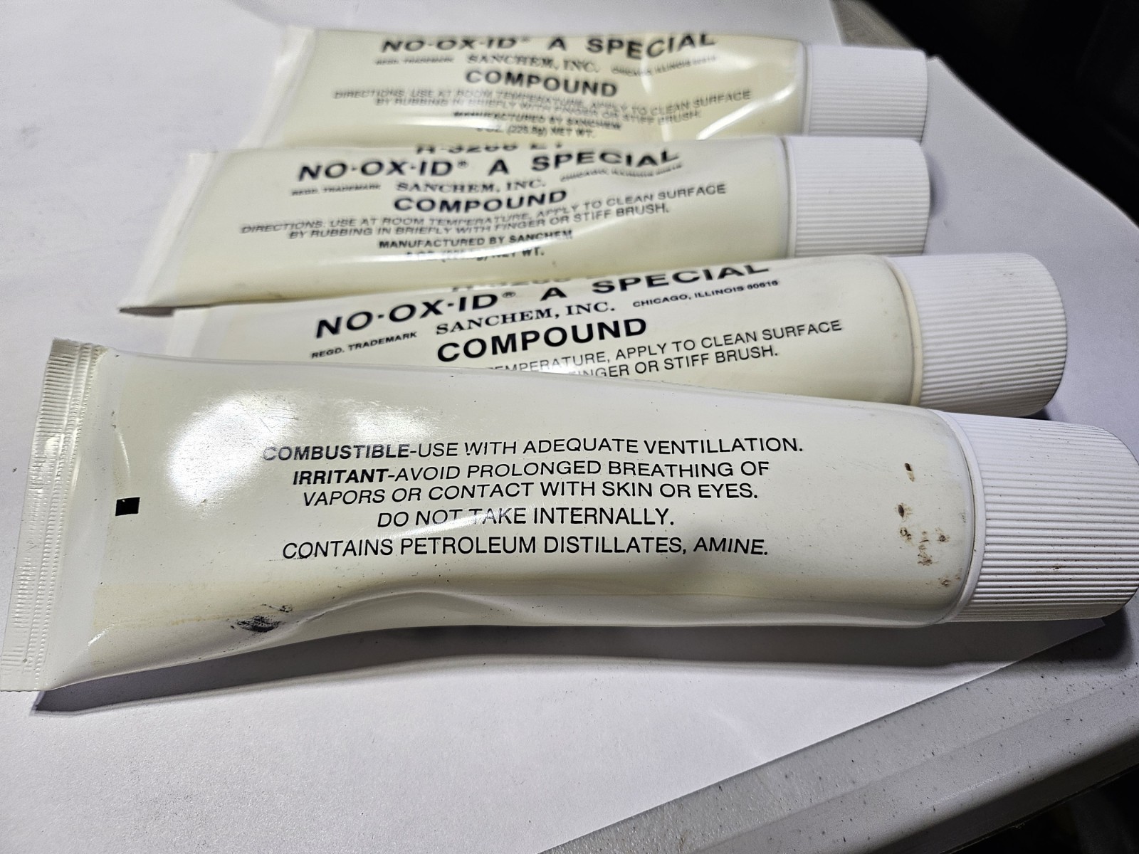 Sanchem NO-OX-ID 7oz Tube A Special Conductive Grease 10193 *Same as 10202*