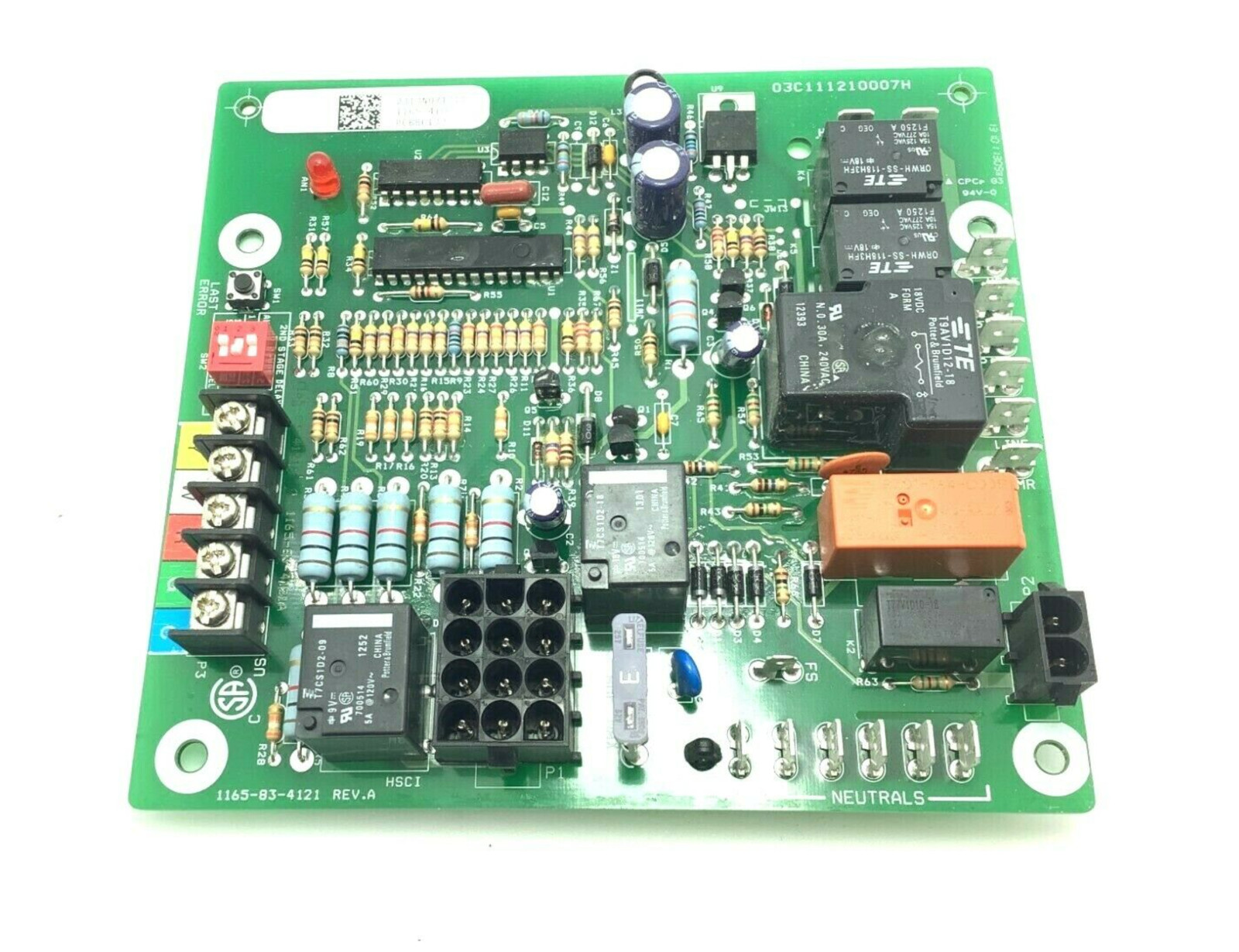 1165-410 furnace control board for Goodman, Amana PCBBF132