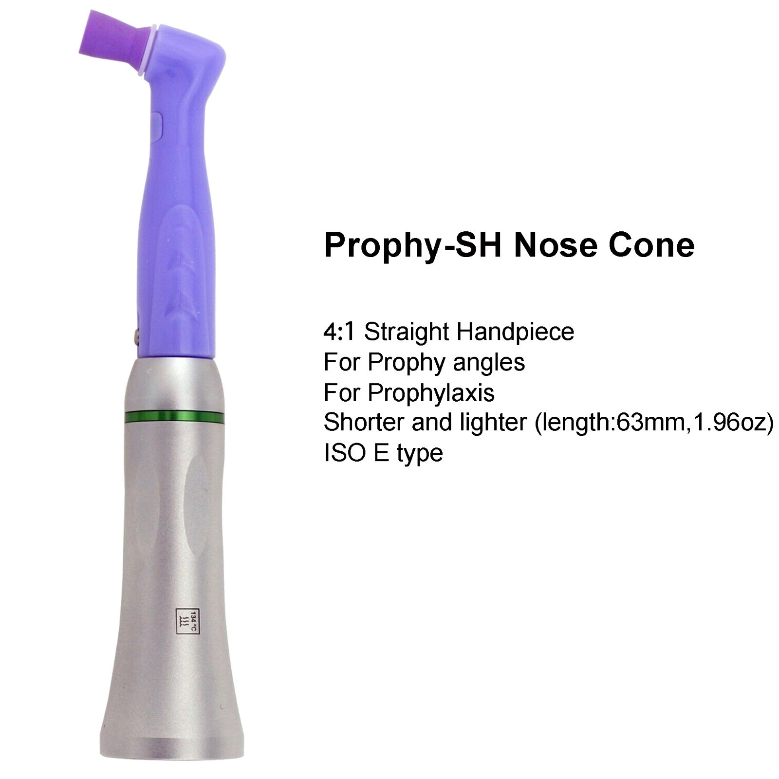 Dental 4:1 Prophy Straight Attachment Nose Cone Hygiene Handpiece HP-44M Kavo