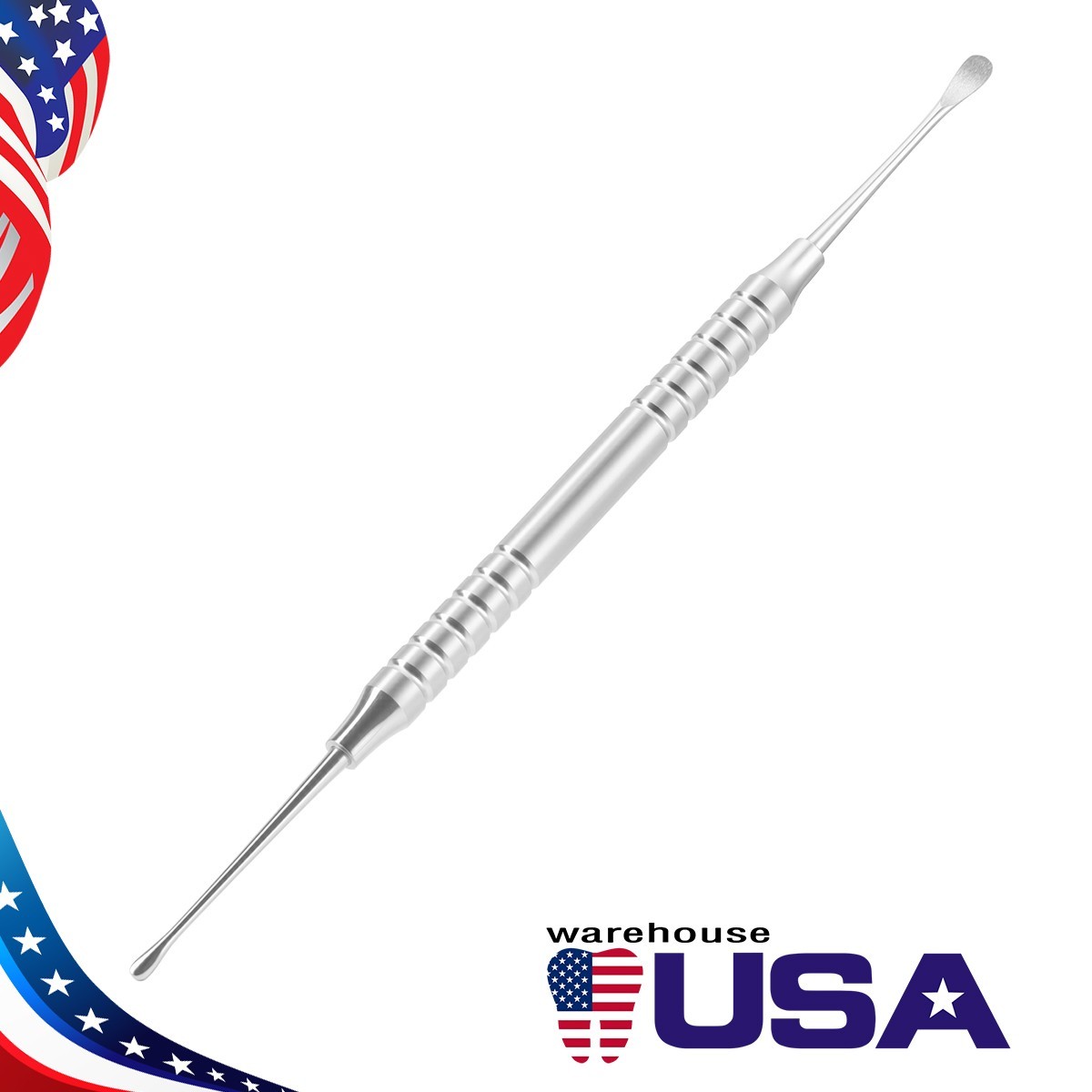 Dental Spoon Excavator Restorative Alveolar Socket Curette Double Ended