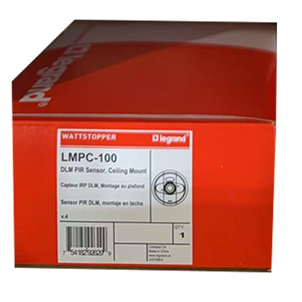 Digital PIR Ceiling Mount sensor, Extended Range LMPC-100 Wattstopper