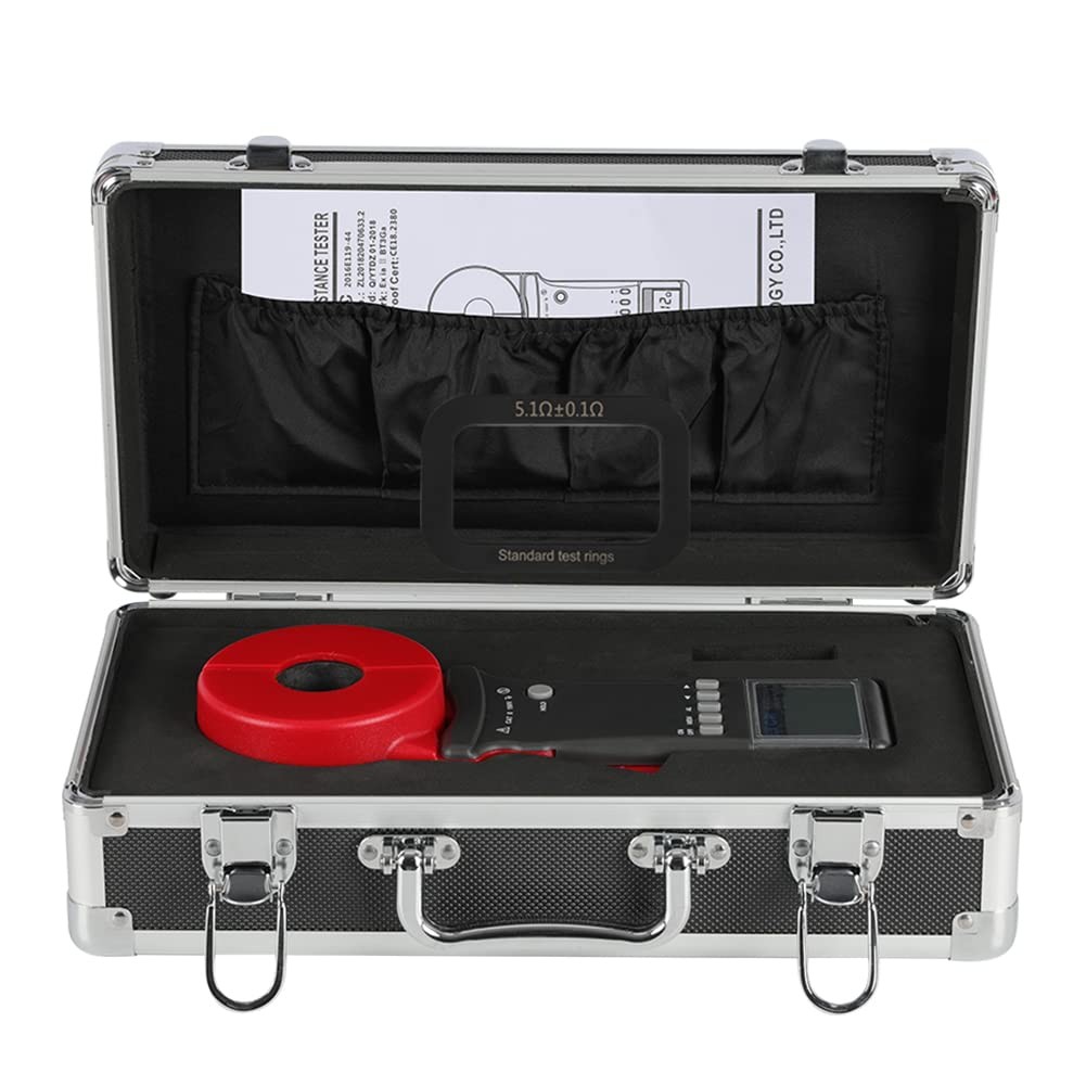 Digital Clamp Ground Earth Resistance Tester Meter 0.01Ω-200Ω