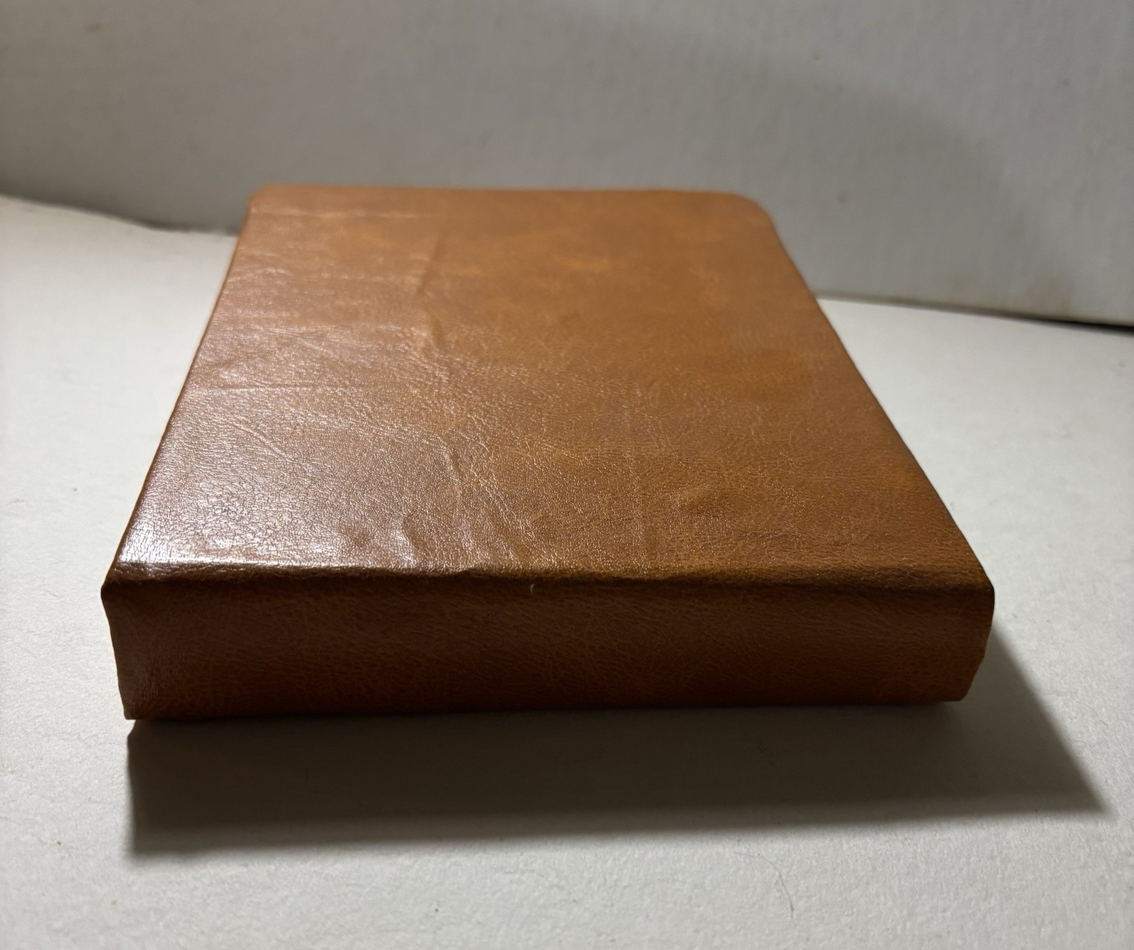 Handmade Brown Faux Leather – Sketchbook Blank Journal Book – 8 in. x 5.8 in