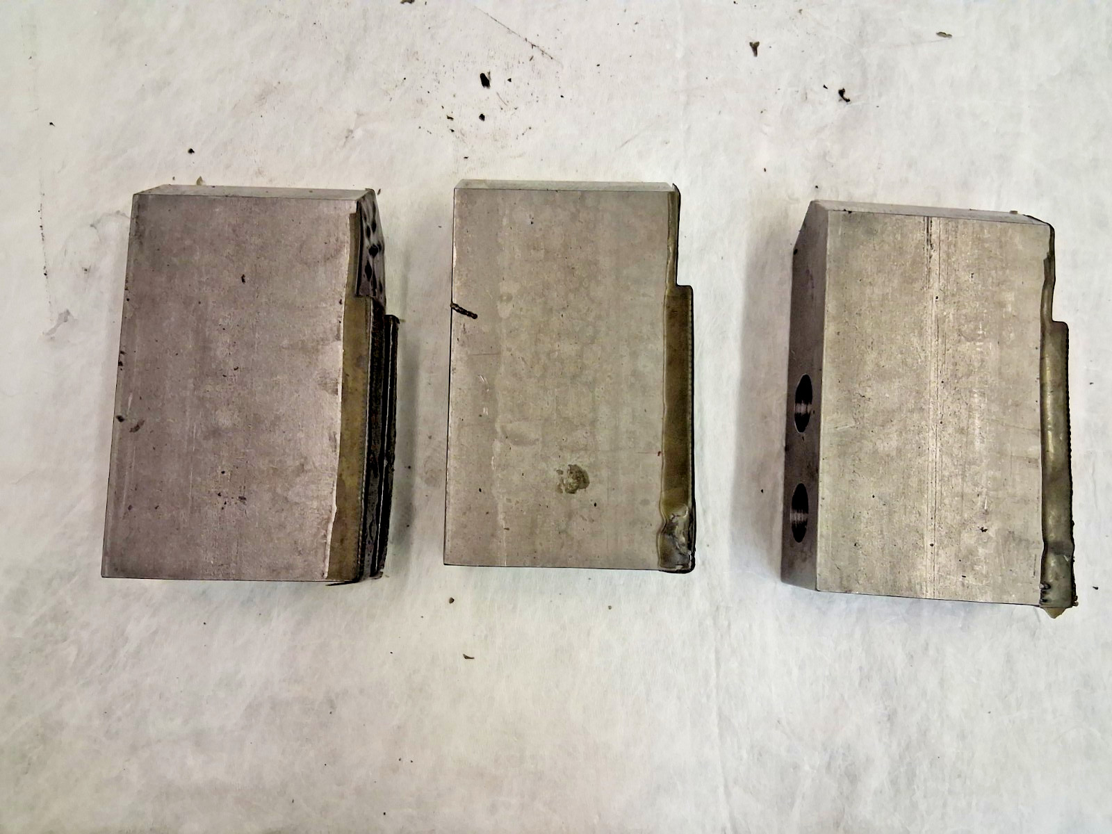 H & R Manufacturing Serrated Soft Lathe Chuck Jaws 3pcs HR-213-5.0-OP