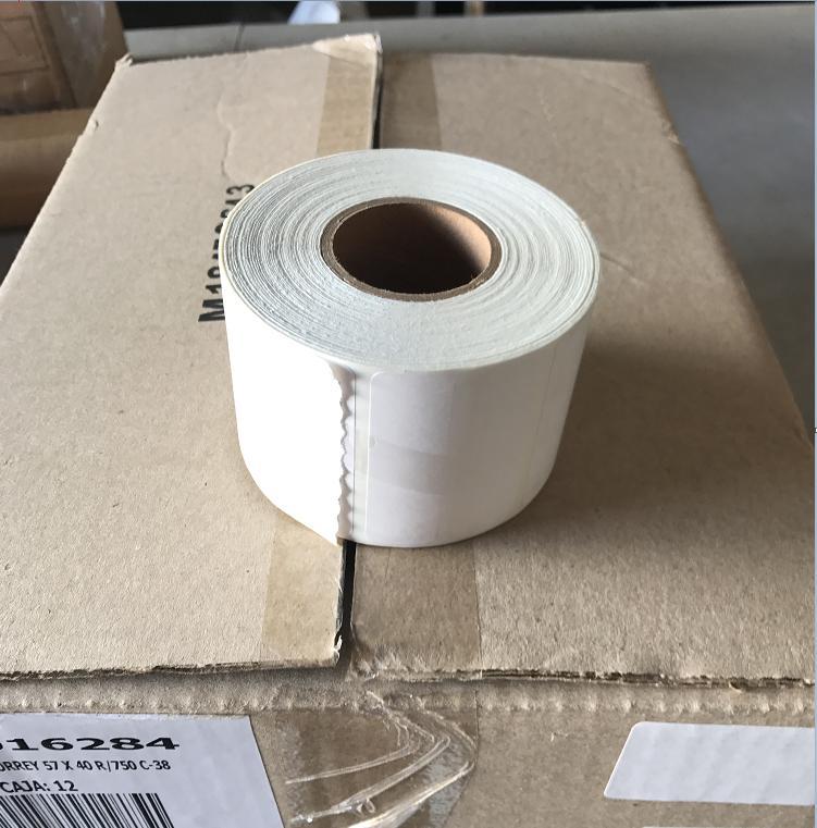 Detecto 12 Rolls of 6600-3004 UPC Blank Labels for DL1030/DL1030P/DL1060/DL1060P