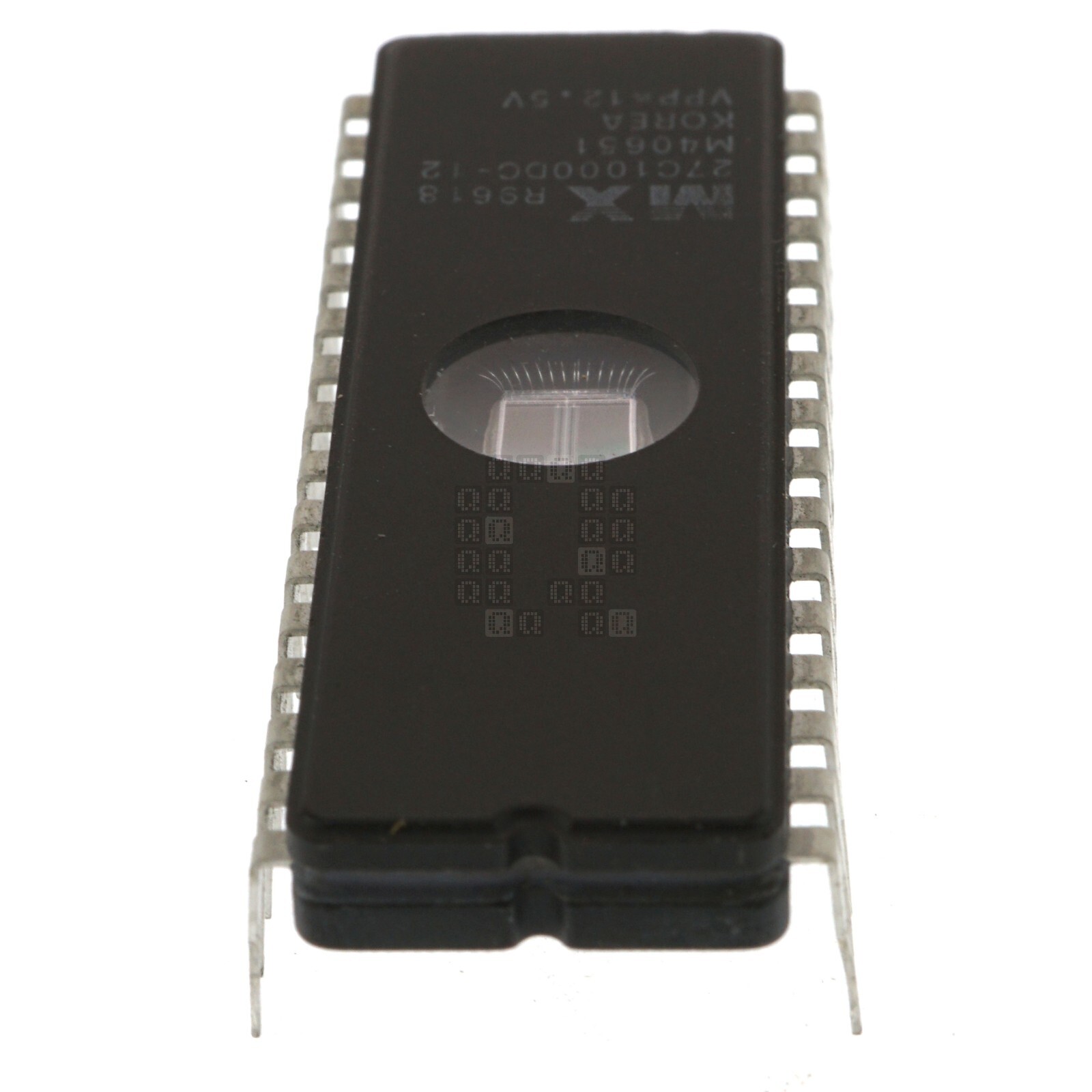MACRONIX 27C1000DC-12 1M-Bit (128K x 8) CMOS EPROM, DIP32, UV-Erasable