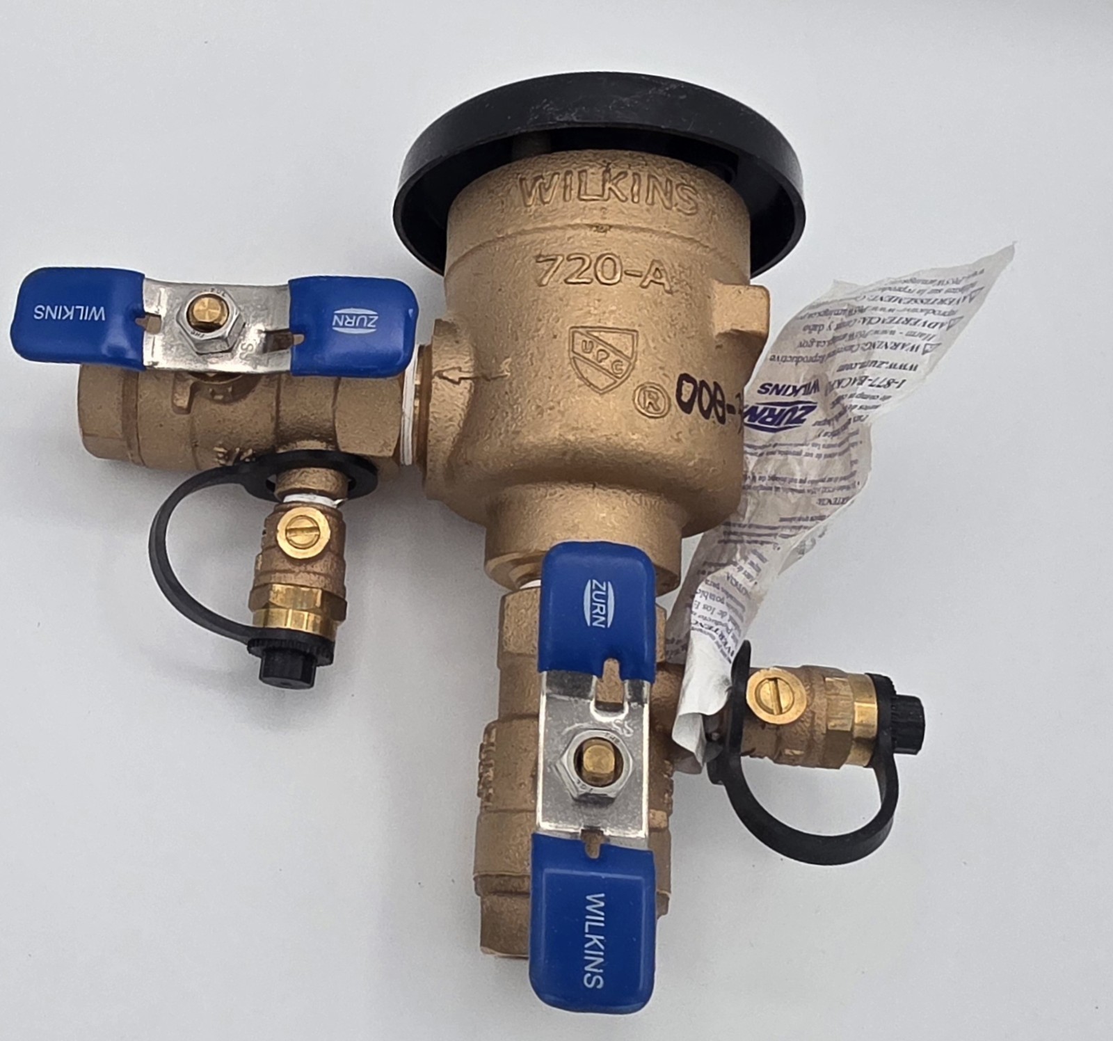 Zurn 34-720A Wilkins 3/4In. 150 PSI Pressure Vacuum Breaker