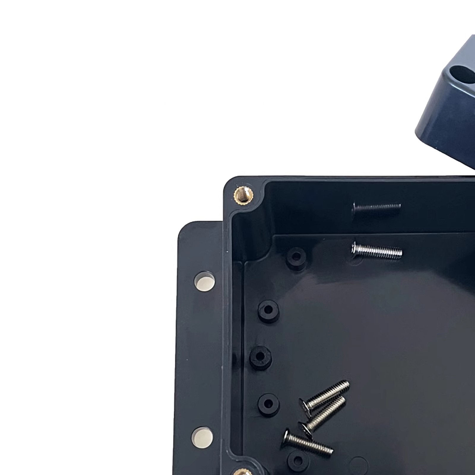Waterproof Black Plastic Project Enclosure DIY Electrical Junction Box Dustproof