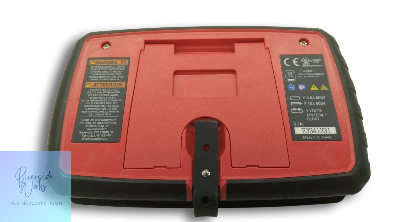 SNAP-ON EEDM504F Digital Multimeter Tool Used