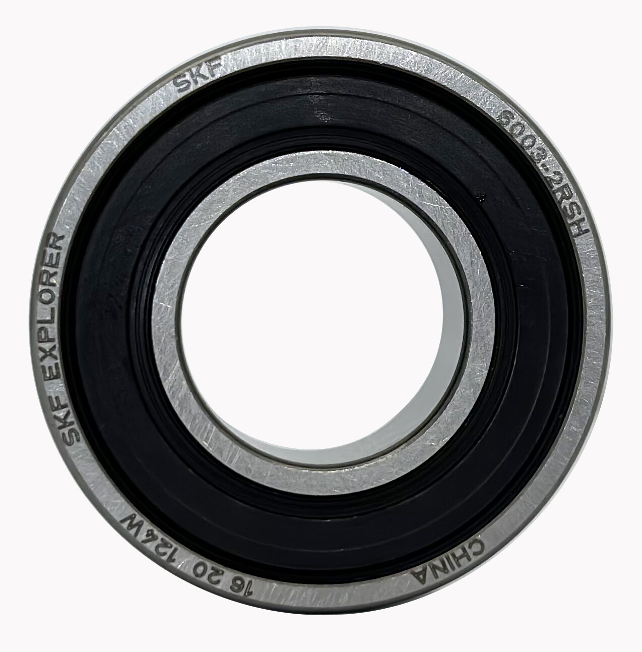 (2 PACK) SKF 6003-2RSH 17X35X10MM Double Rubber Seal Ball Bearings