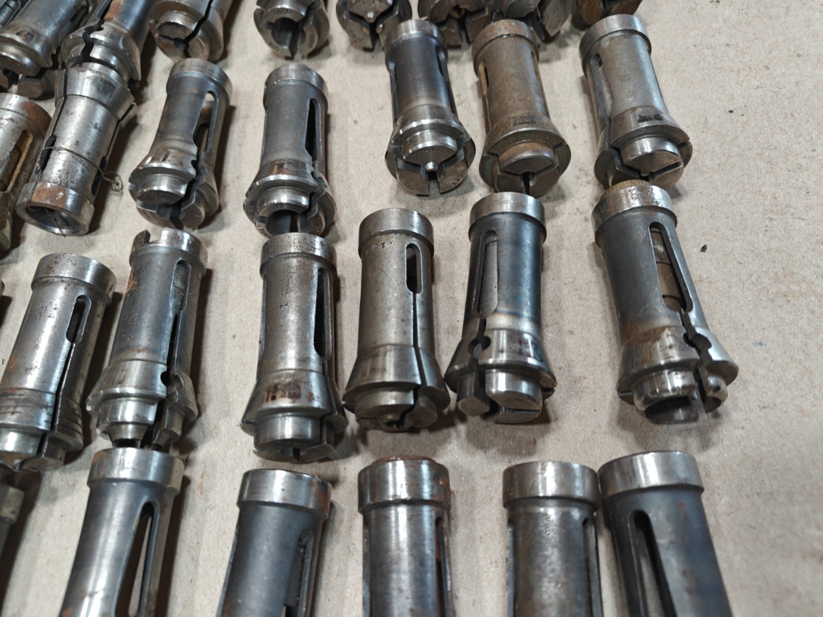 Lot Of 65, CNC Lathe Hardinge Nose Hex Collets Screw Machine Tools 🇺🇲