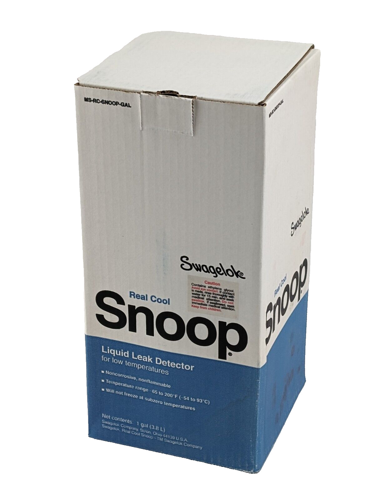 Swagelok MS-RC-SNOOP-GAL Real Cool Snoop® Liquid Leak Detector 1 GAL (3.8L)