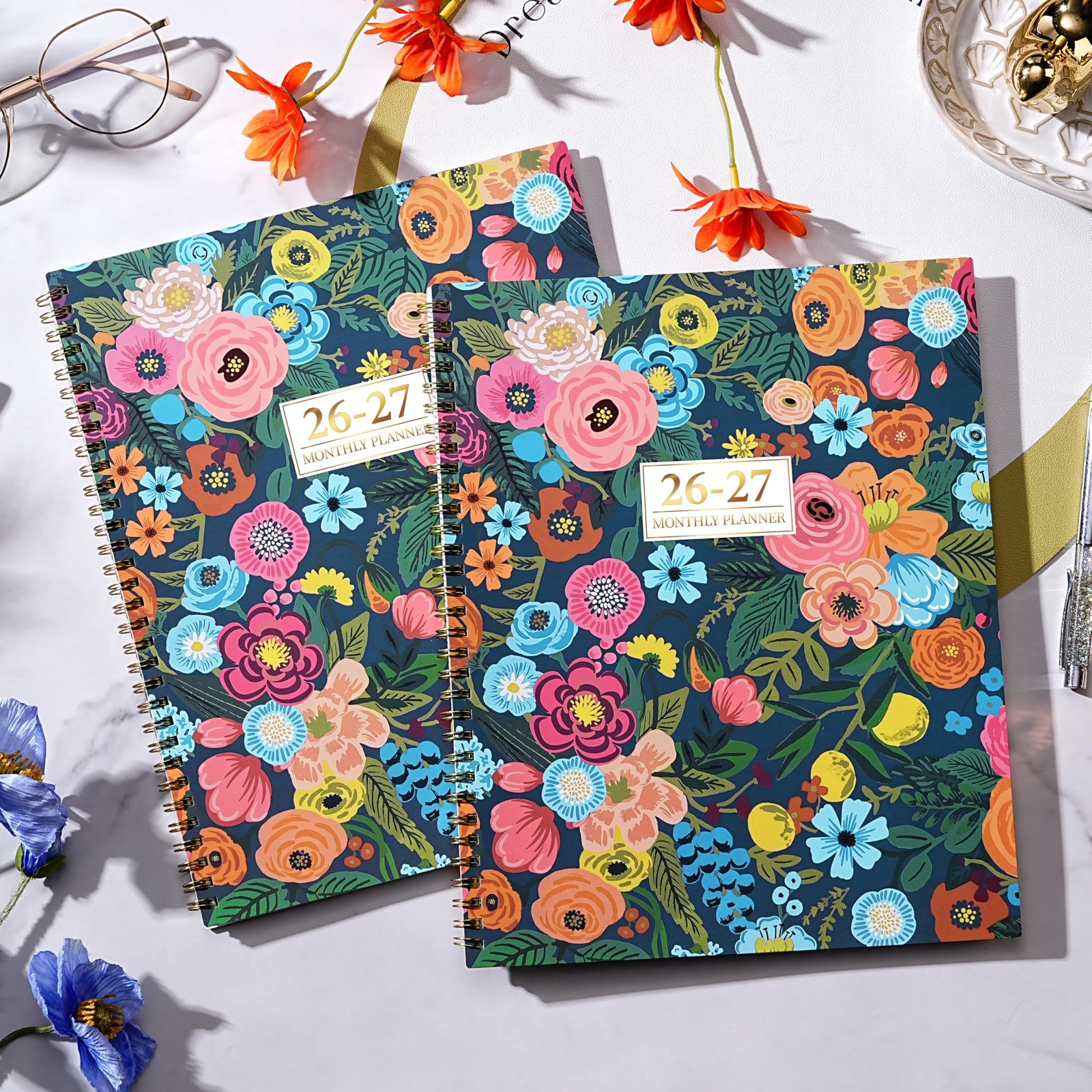 2026-2027 Monthly Planner – 2026-2027 Planner Jan. 2026 – Dec. 2027 9″ x 11″ …