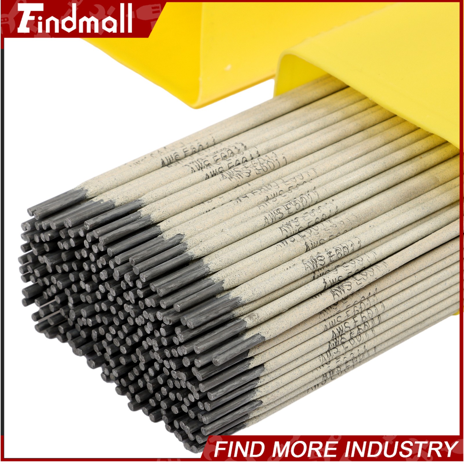 Findmall E6011 Welding Rod 3/32″x14″ 10LB Carbon Steel Stick Electrodes