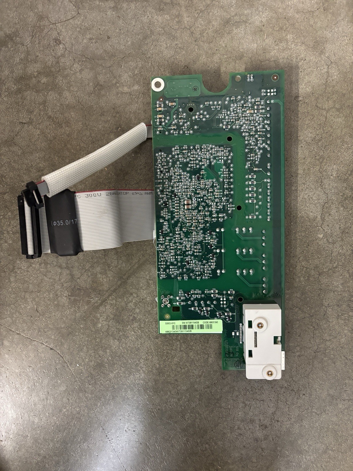 ABB SMIO-01C CPU board for ACS550 VFD. Part number 65800320.