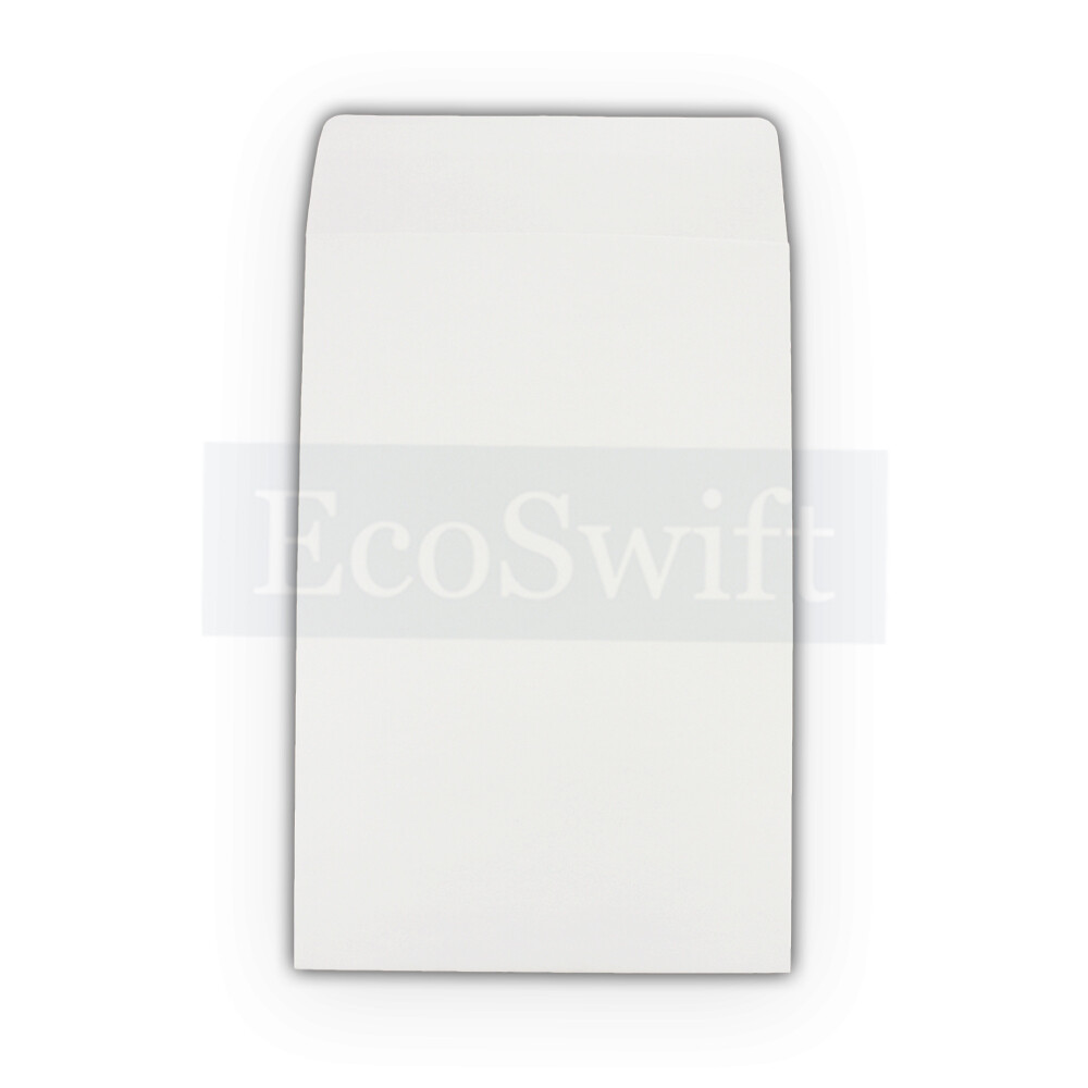 300 EcoSwift White Self-Seal Mailing Shipping Kraft Paper Envelope 28 lb. 6 x 9