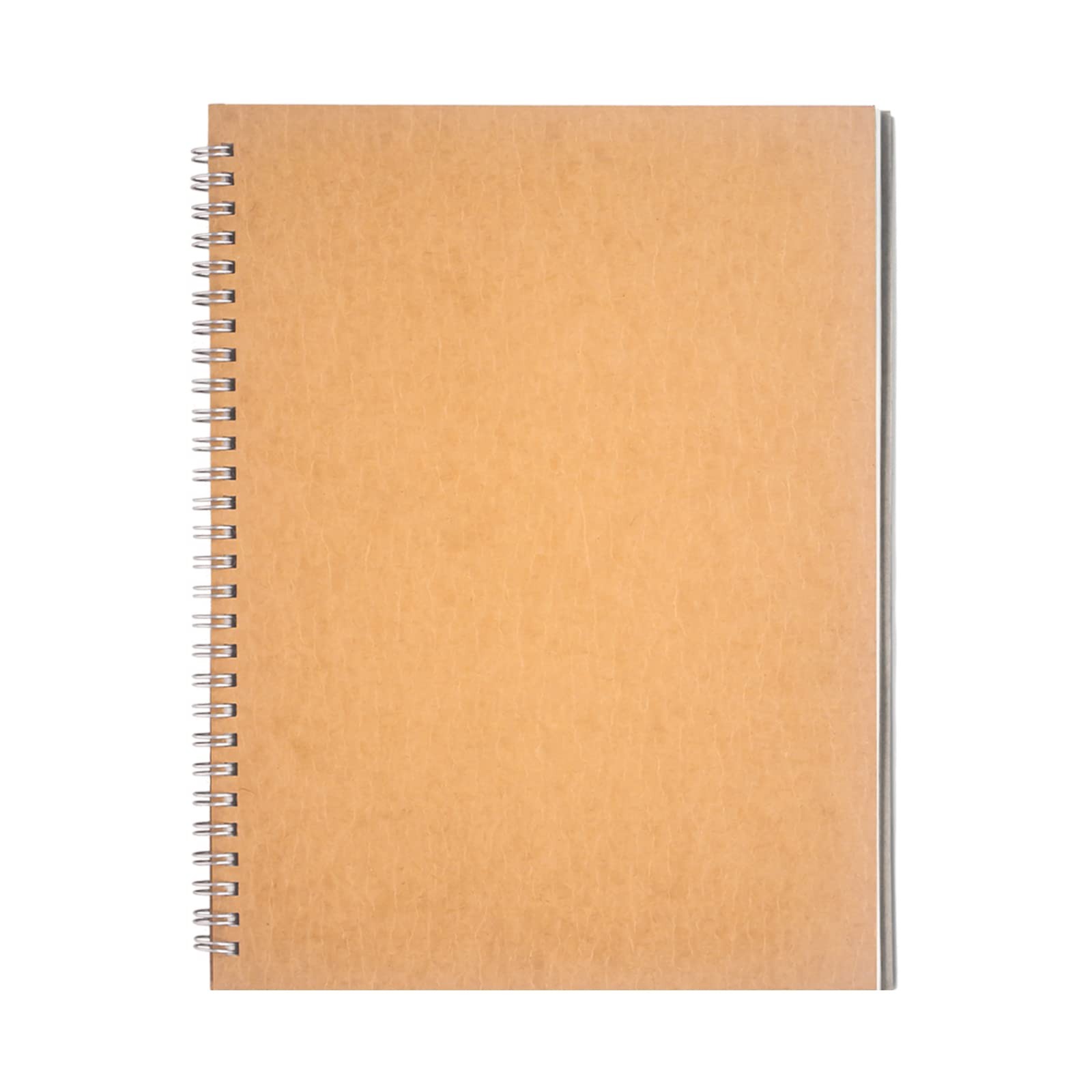 DSTELIN 10 inch x 7.5 inch, 100GSM, Blank Spiral 10 x Brown