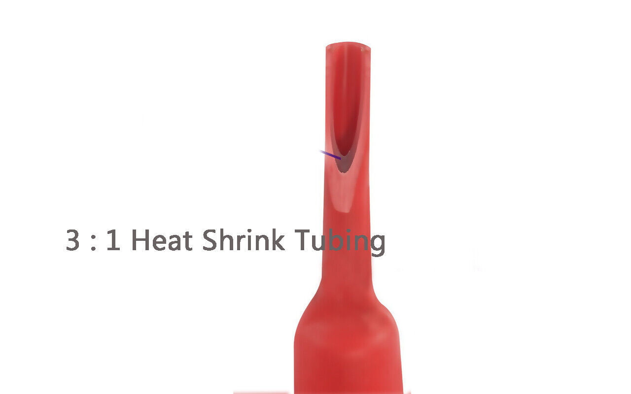 1/4″ 3/4″ 3/8″ 1/2″ 3:1 Heat Shrink Tubing Adhesive lined/Electrical wire sleeve