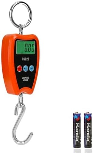 Digital Crane Scale 300kg/660lbs 200kg/440lbs with LED Handheld Mini Hanging …