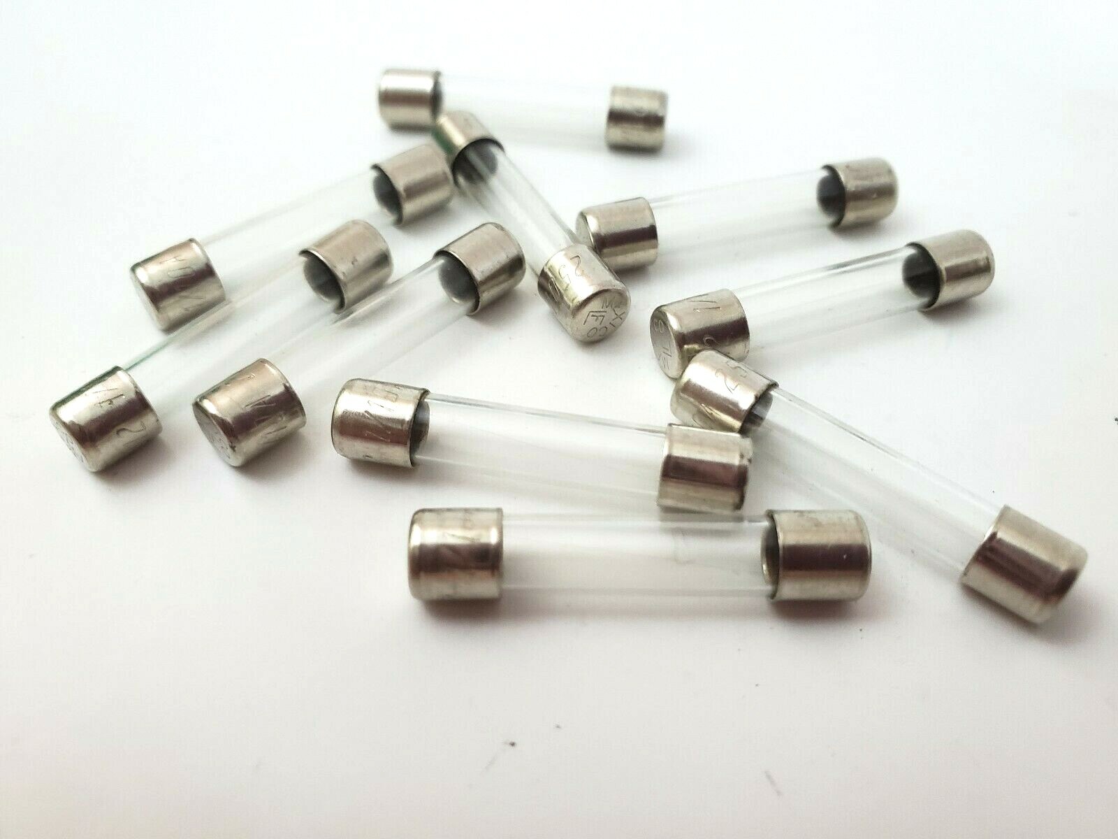 Lot of 10 Littelfuse 3AG1/10A 250V 1/10th Amp Fast Acting 1/4×1-1/4 Glass Fuses