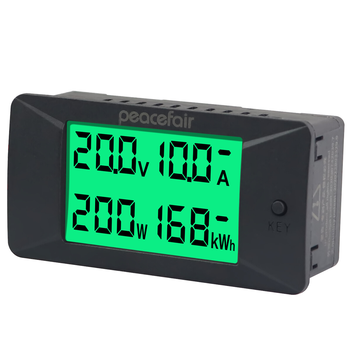 DC Digital Voltmeter Ammeter 0-300V 50A 100A 300A Voltage Amps Power Kwh Meter