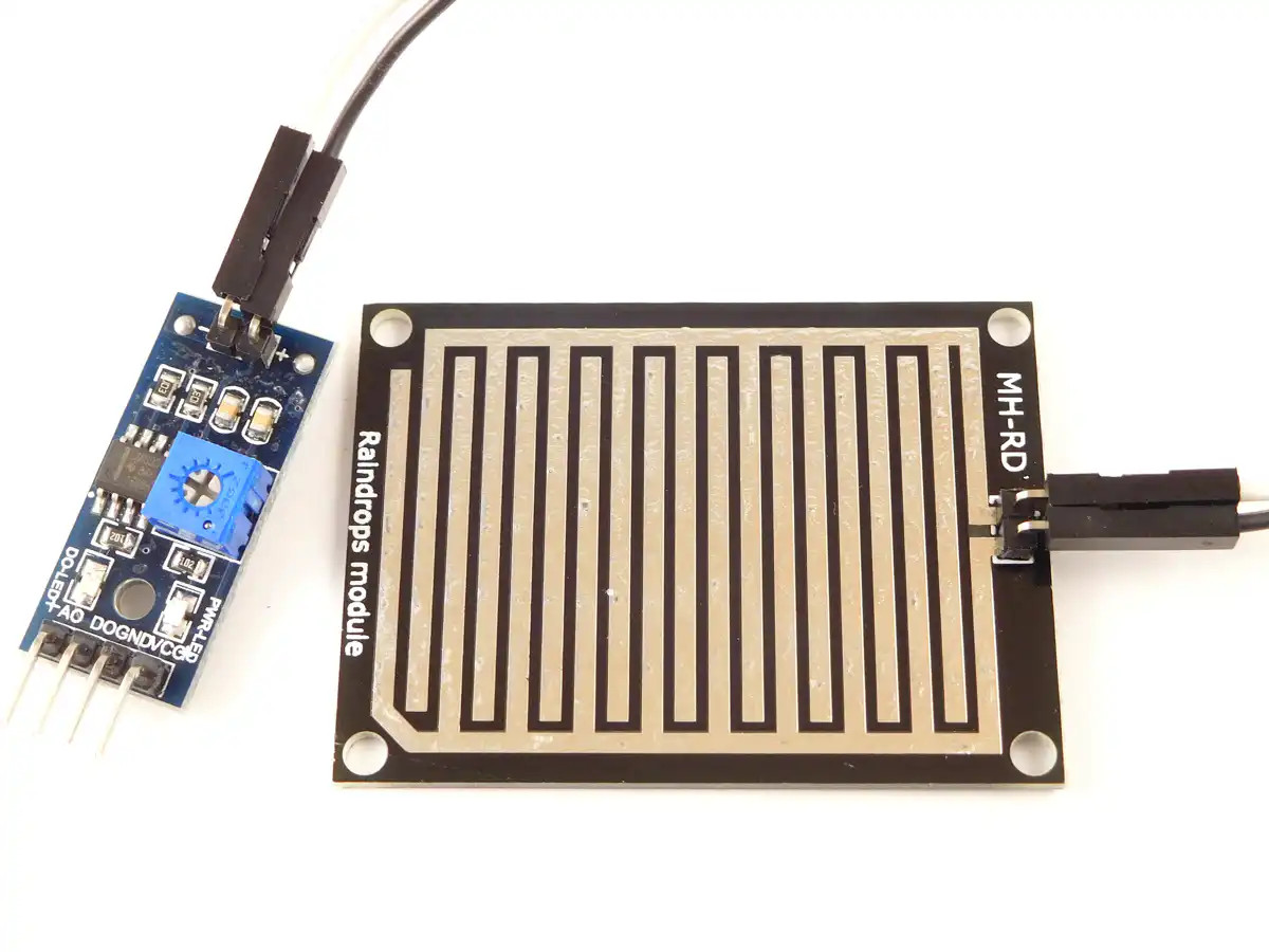 Rain Drop Sensor analog and digital out for Arduino etc.