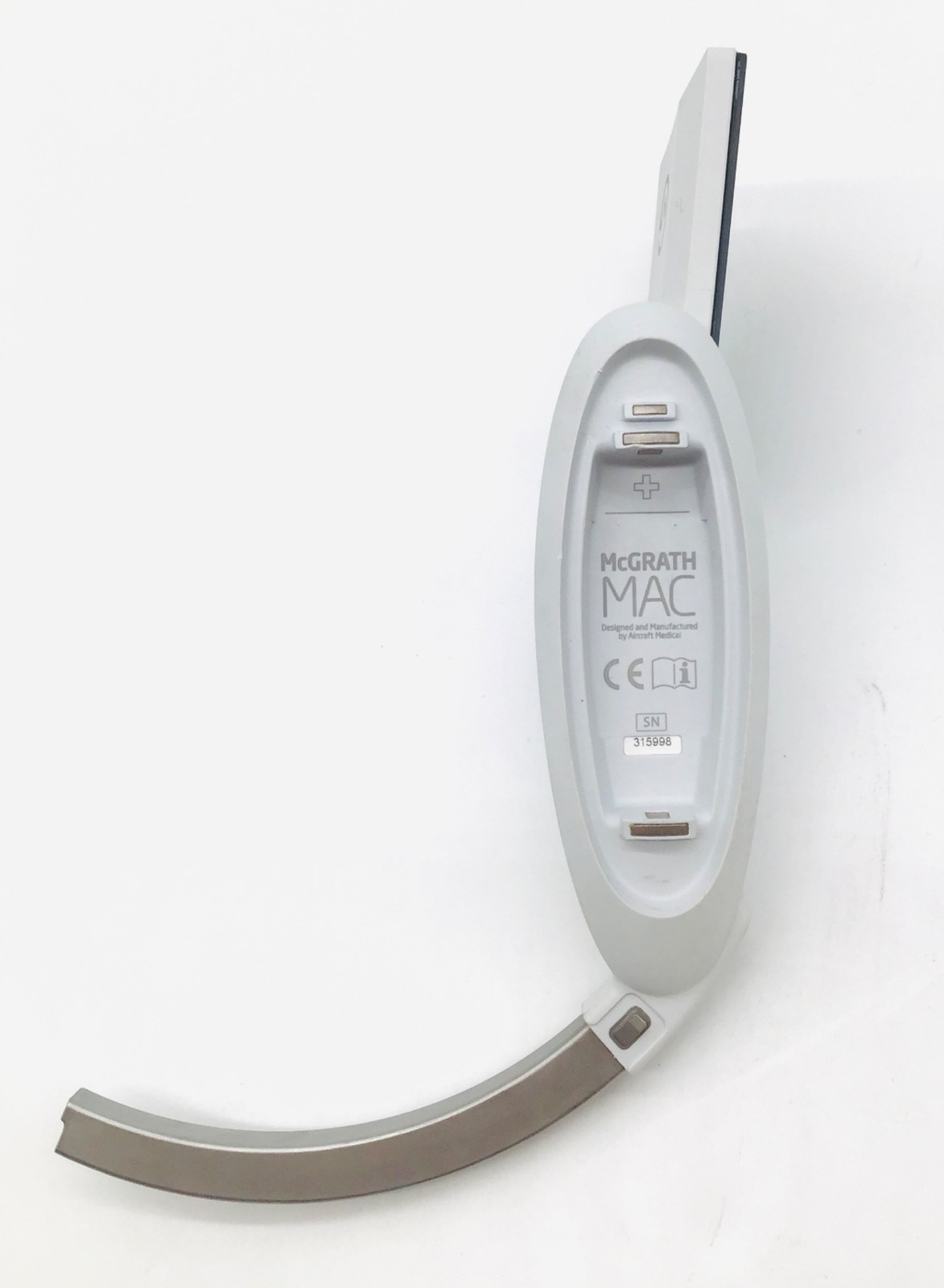 McGrath MAC Video Laryngoscope with 2 Batteries SN: 315998 – Unable to Test