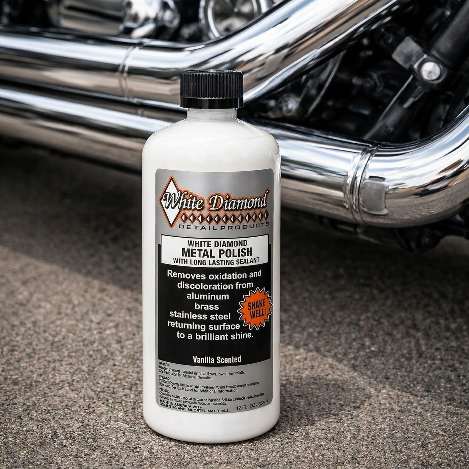 Metal Polish with Long Lasting Sealant, 12 fl oz Removes Oxidation (US Only)