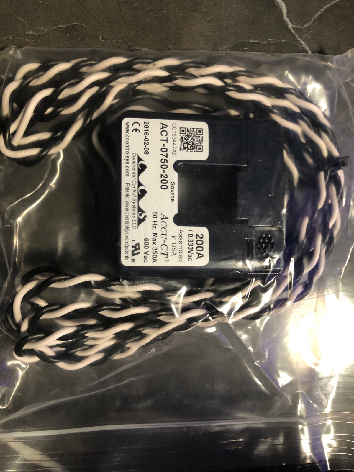 act-0750-200 200A current sensor NEW NEW NEVER USED.