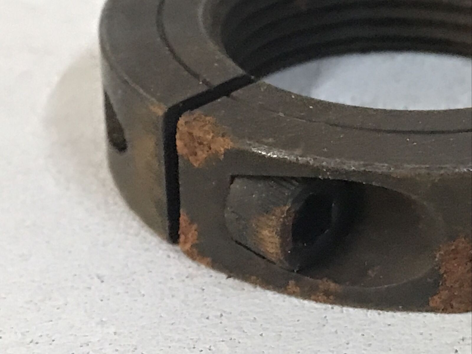 Holo-Krome 15254 Steel Clamp-Tite Collar 1-1 / 2-12 Threaded