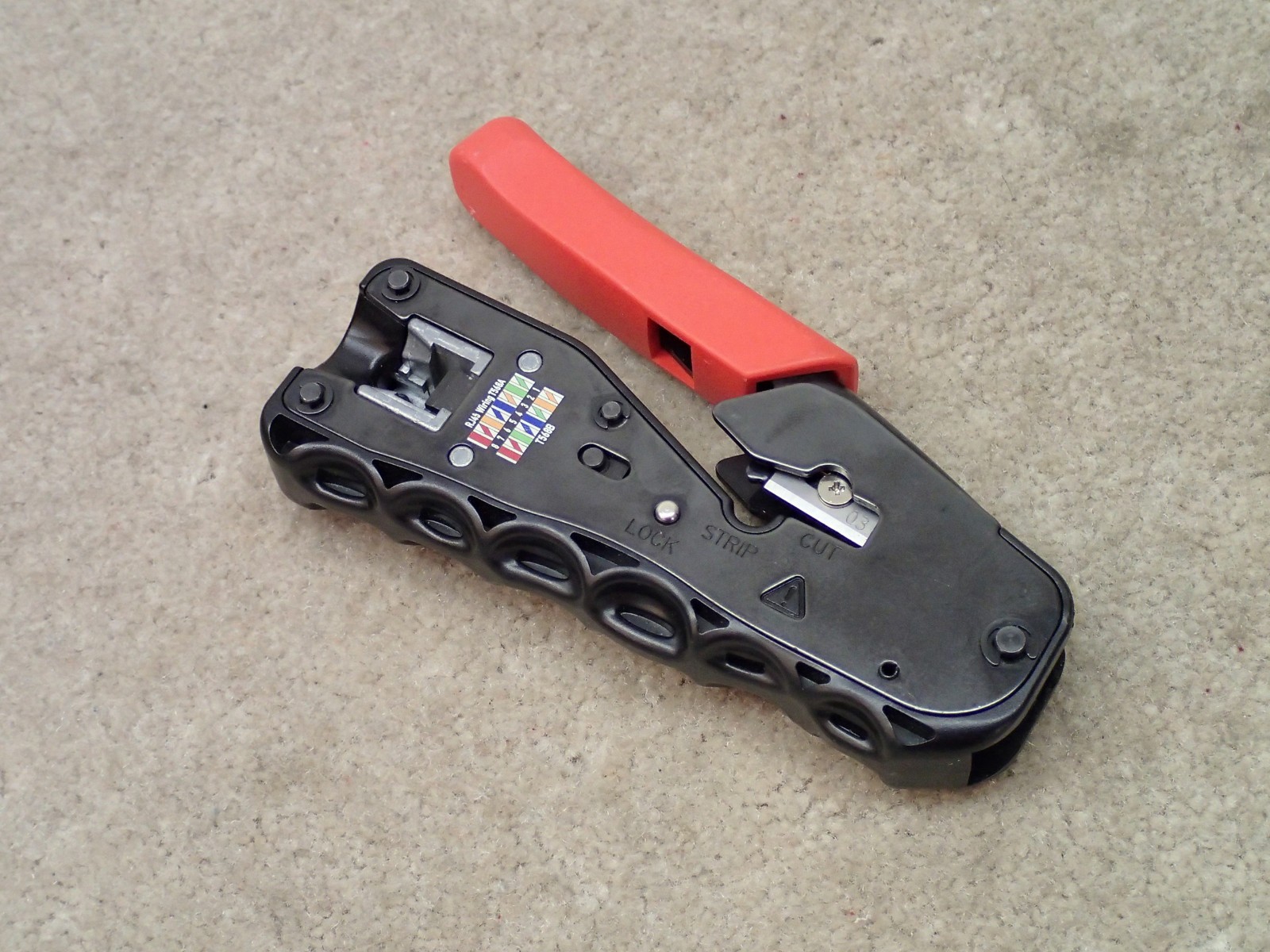 Platinum Tools 12520 Pro Crimp EZ-RJ45 exEX Crimper Tool