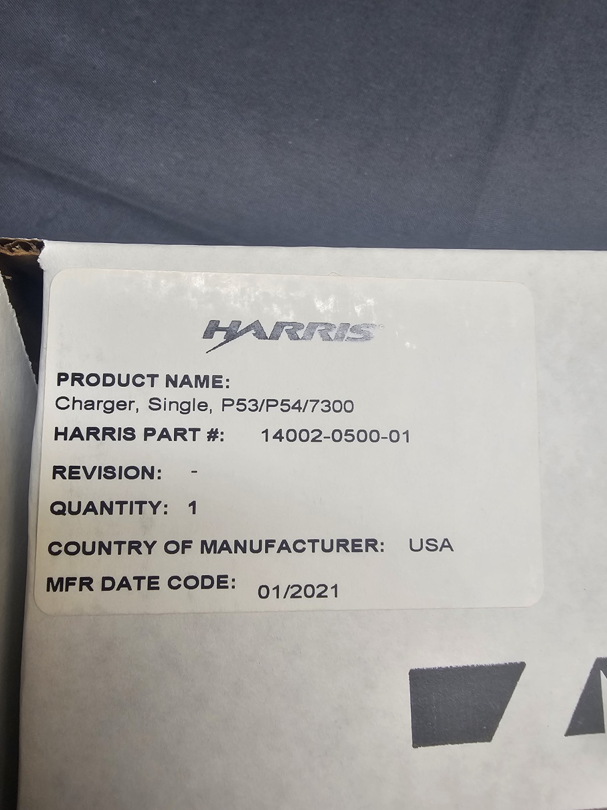Harris XG-75 EVXG-PB78B Phase II 2 TDMA P25 Trunking 800 MHz Two Way Radio