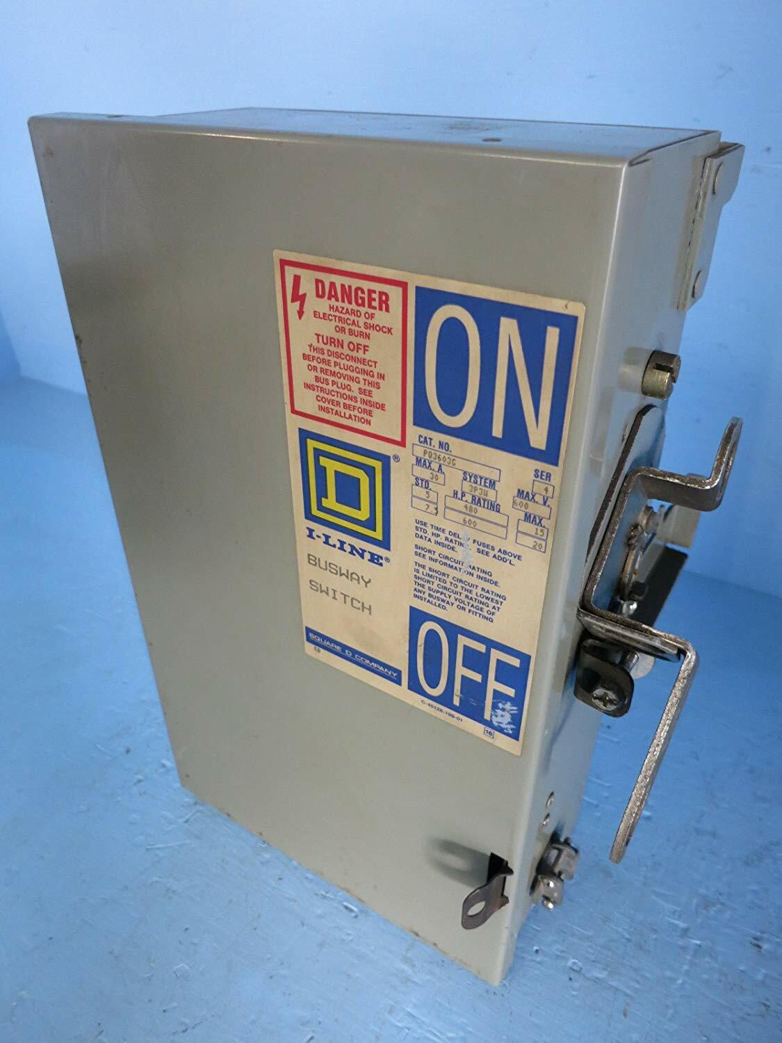 Floor Op Disconn, 30A, 600V, 3P3Ph, 3G W, Pq