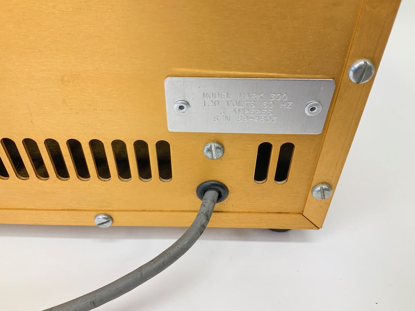 Marking Methods Inc Mark 300 Electro Chemical Etching System – TESTED Works
