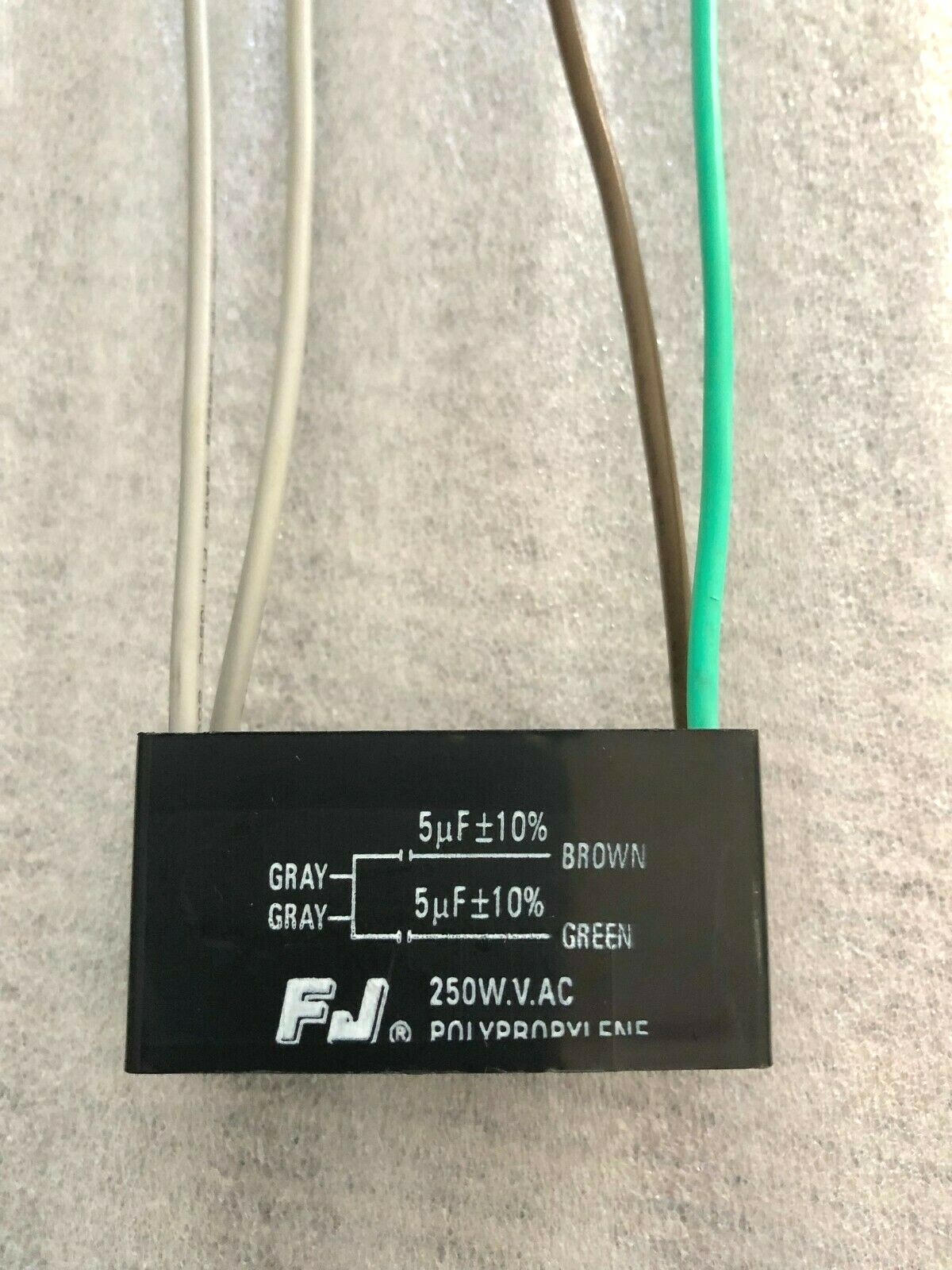 CBB61 5uf+5uf 4 Wire Capacitor HUNTER CEILING FAN GENUINE Replacement