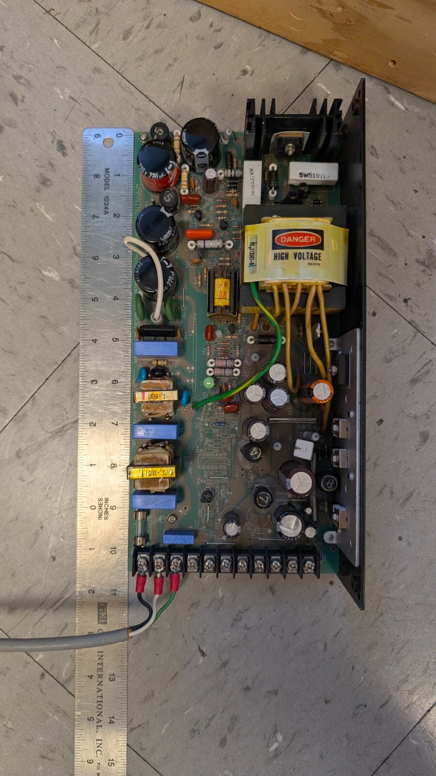 HiTron AC 110-120V to multiple DC outputs converter +5/+12/-12/+90 Open frame