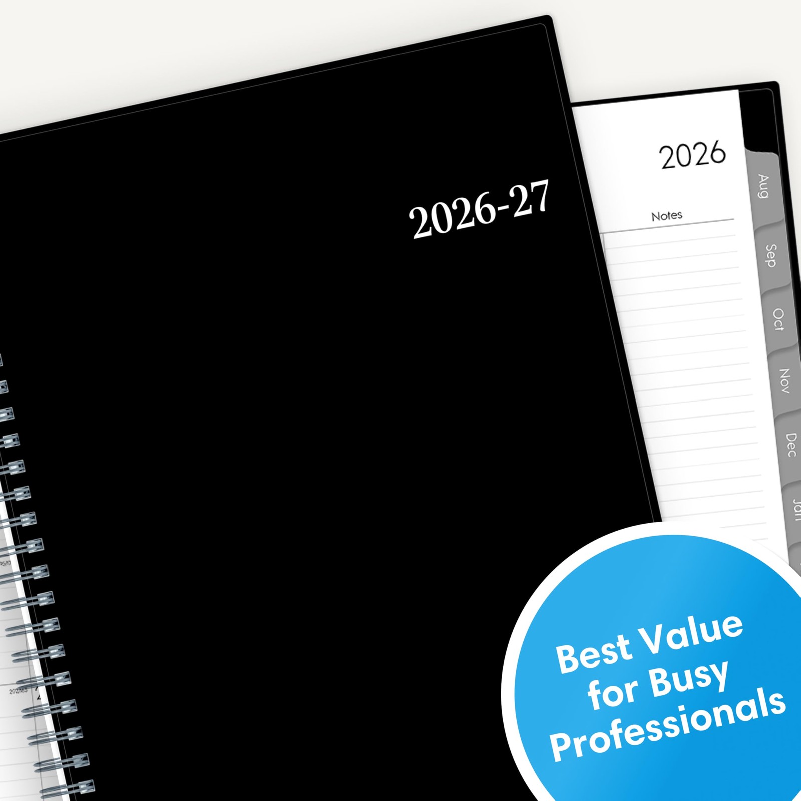 Blue Sky Weekly and Monthly Academic Year Planner Calendar, July – June, 8″ x…
