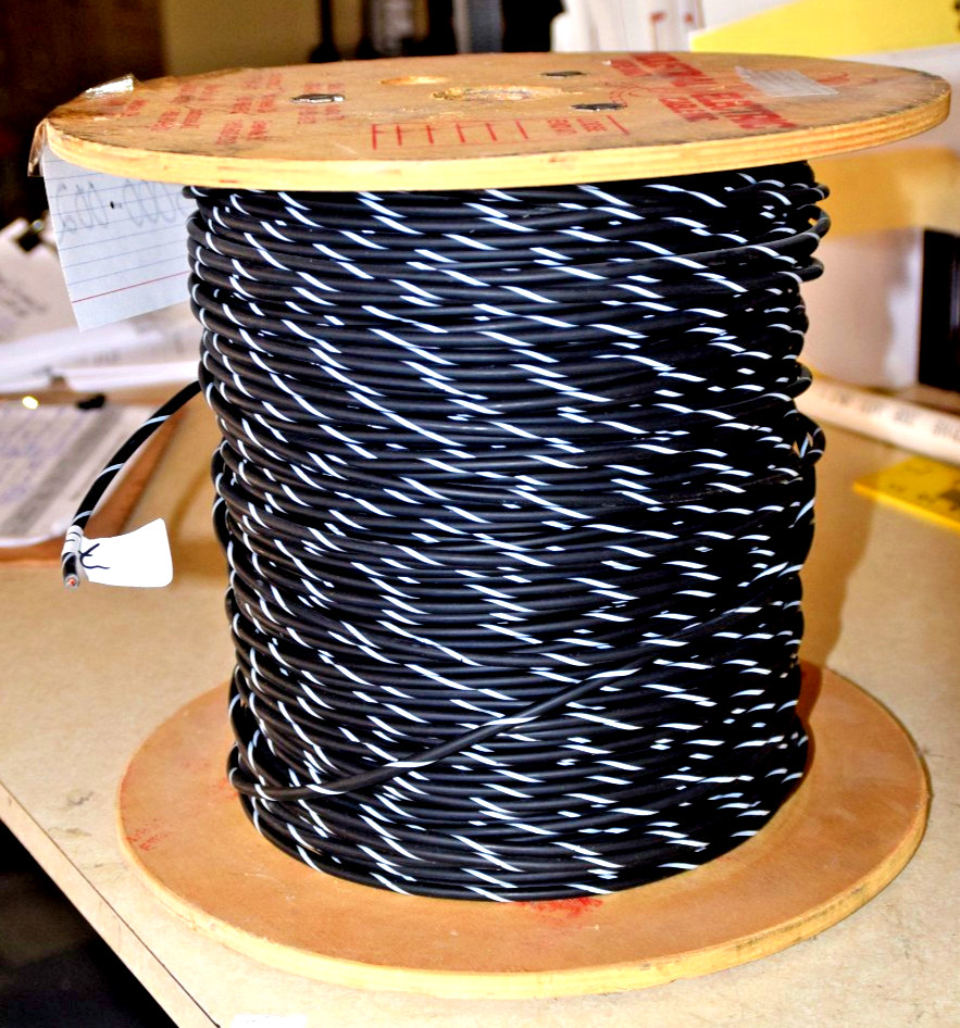 100 FT. Striped Hookup Wire, 10AWG, SXL Cross-linked, BLACK/WHITE FREE SHIP!