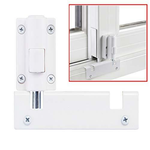 Patio Sliding Door Security Foot Lock Kick Lock, Fits on Top Rail-Childproof