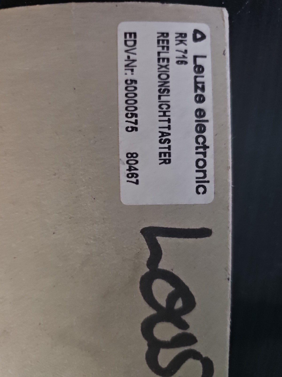 ​Leuze Electronic 50000575 RK 716 Reflexionslichttaster Diffuse Sensor NEW